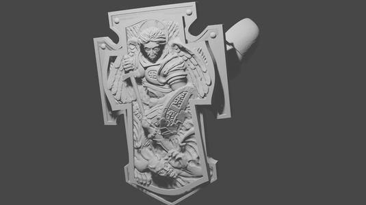 Warhammer 40k Dark Angel Shield