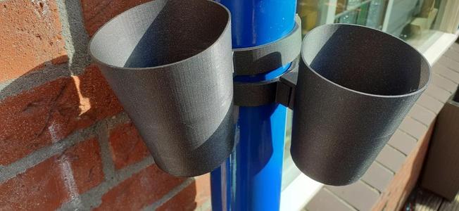 drainpipe flower pot