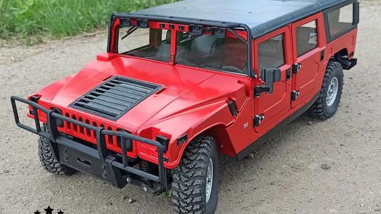 3D PRINTED RC CAR HUMMER H1 WAGON BODY BY AN3DRC