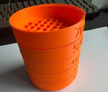 Threaded insert sieve 7mm