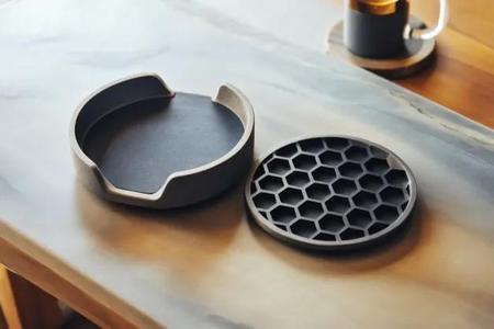 Modern Designed Cup Coaster with Holder