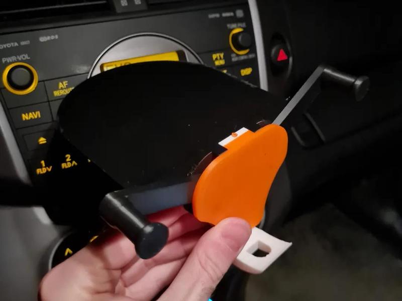 Samsung Galaxy Z Fold 2, 3, 4, 5, and 6 car CD slot mount
