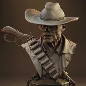The Ghoul Bust STL files for 3D Printing | Assembly Model