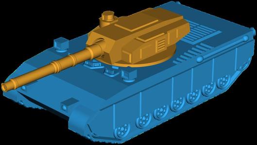 M1 TTB (Tank Test Bed) – Rotating Turret [1:50 scale]