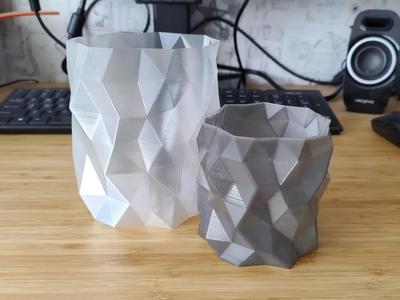 Shatter low poly Vase Pot