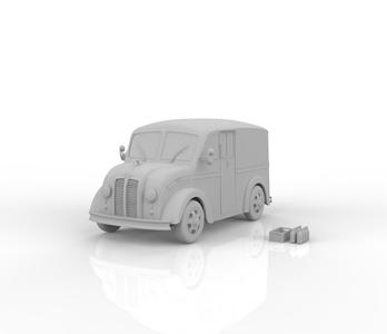 Divco 206 Milk Truck 1953