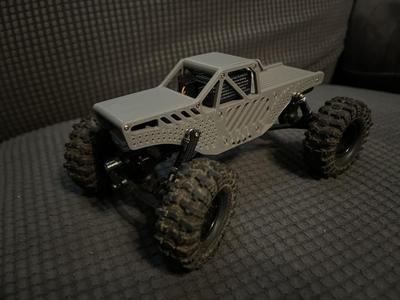 Truck modified (Tremor Chassis for Scx24)