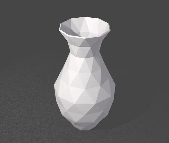 Tiny Polygon Vase