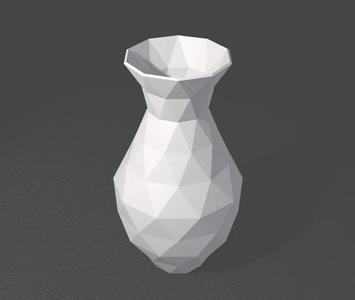 Tiny Polygon Vase