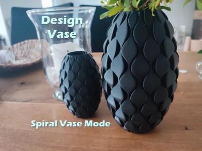 Design Vase –  Scale able – Spiral Vase Mode