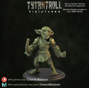 Goblin Soldier Two Swords Presupported