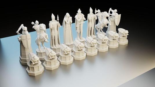 Harry Potter – Chess Wizarding Figure 3D print model