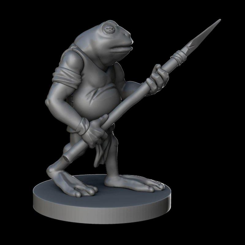 Bullywug – DnD 28 mm miniature