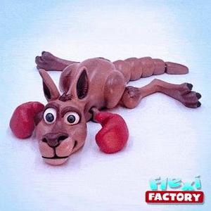 Flexi Factory Kangaroo with 3MF File Included!