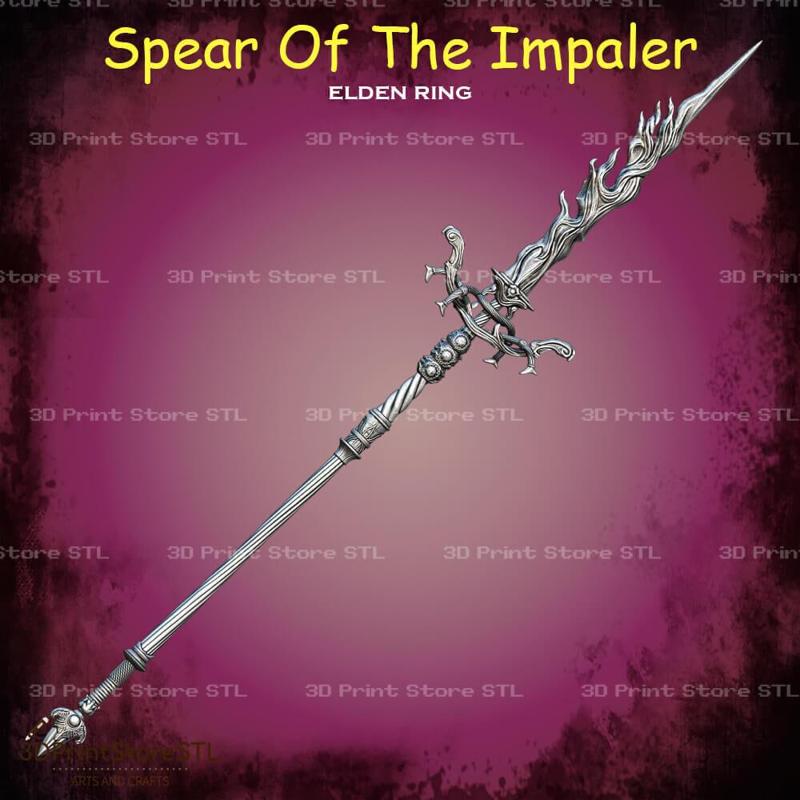 Spear Of The Impaler Cosplay Elden Ring – STL File