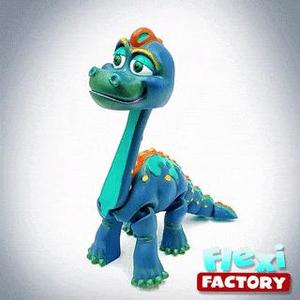 Flexi Print-in-Place Brachiosaurus Dinosaur with 3mf file Included!