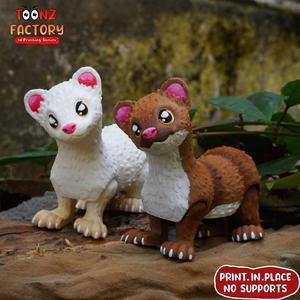 PRINT IN PLACE CUTE FLEXI WEASEL