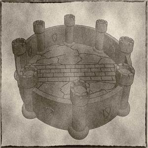 Pillars n Towers Dice Tray #11 For Dungeons & Dragons, Warhammer, Pathfinder and More Tabletop Games