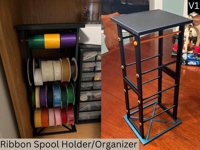 Ribbon Spool Holder/Organizer