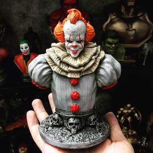 Pennywise Bust High quality - IT chapter Two - Halloween 3D print
