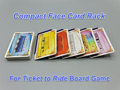 Ticket to Ride Face Card Rack, Compact