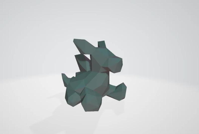 SharkDragon   (LowPoly)