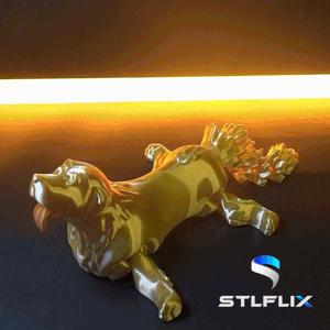 Articulated Golden Retriever