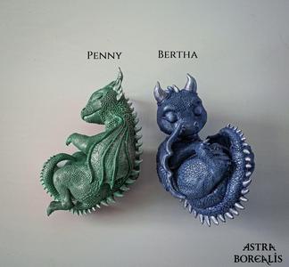 DRAGON BABY PENNY FITS FOR EPOXY EGG