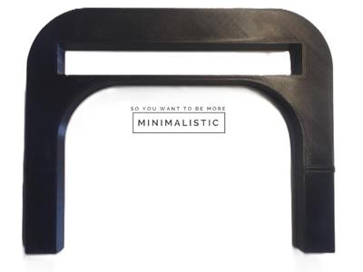 Minimalistic Monitor Riser (MMR)