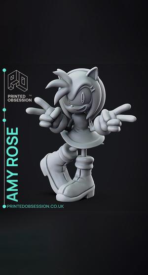 Amy Rose – Sonic The Hedgehog – Fan Art