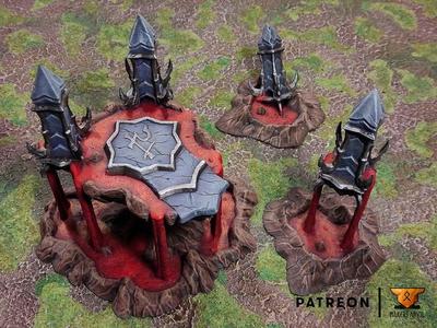 Dark Elves Floating Island