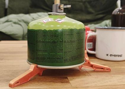 STABLE AND SECURE – Camping Gas Canister Stand