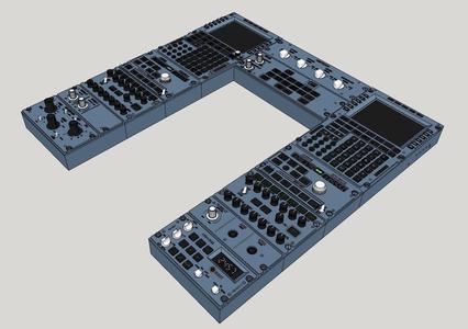 A320 Full pedestal – PCB Compatible