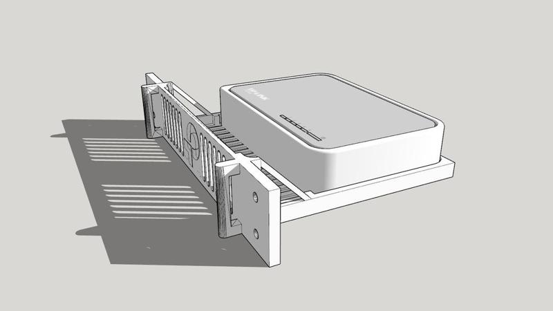 6 Inch Rack | TP Link TL-SF1005D Rack