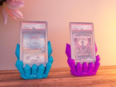 Crystal PSA Card Stand Graded Card Display Holder