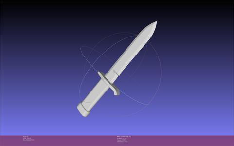 Attack On Titan Marley Military Knife