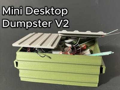 desk dumpster V2/trash can