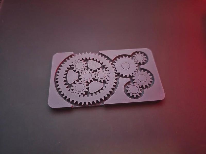 Print In Place Planetary Gear Card