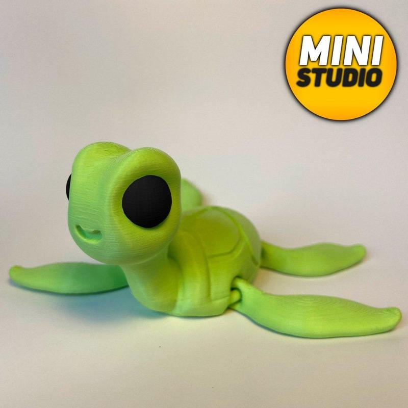Articulated Flexi Cute Turtle