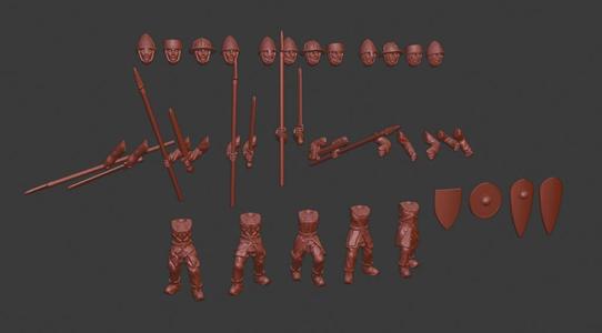 Men-at-arms Miniatures (new version)