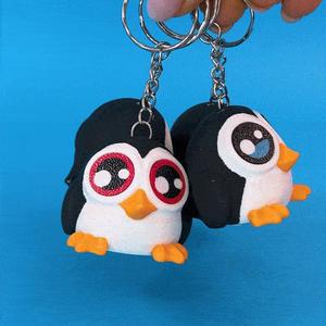 Kawa-Eyes! Penguin 🐧 (keychain & fidget) 🐧