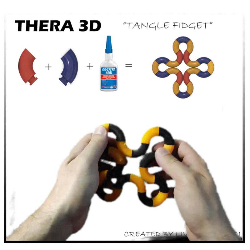 THERA 3D Tangle fidget