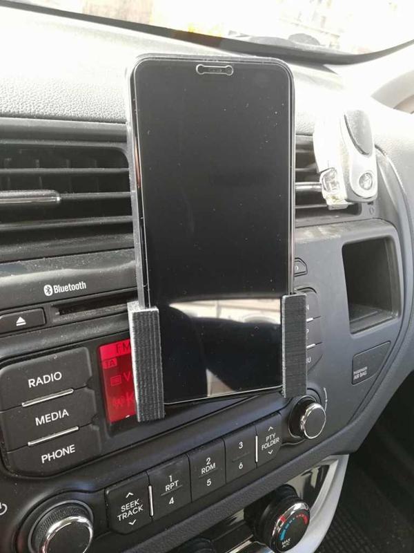 Phone holder car (cd tray)
