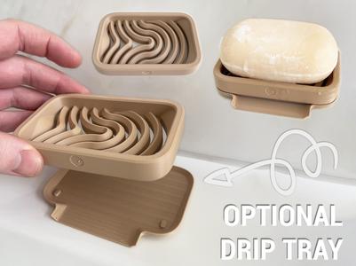 Soap Tray – With Optional Drip Tray