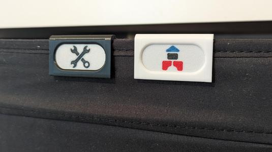 Ikea Kallax / Dröna printable labels, 30 labels