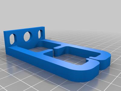 1U Rack Cable Side Holder - Juniper Version