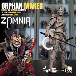 Orphan Maker – complete 3D printable Action Figure
