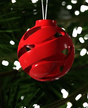 Christmas Ornament Winter Whirls 001