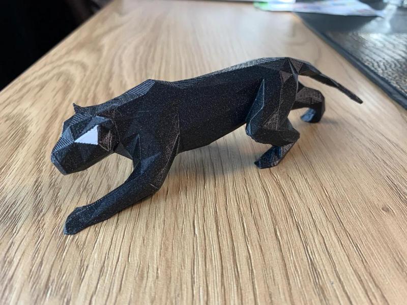 Low poly panther