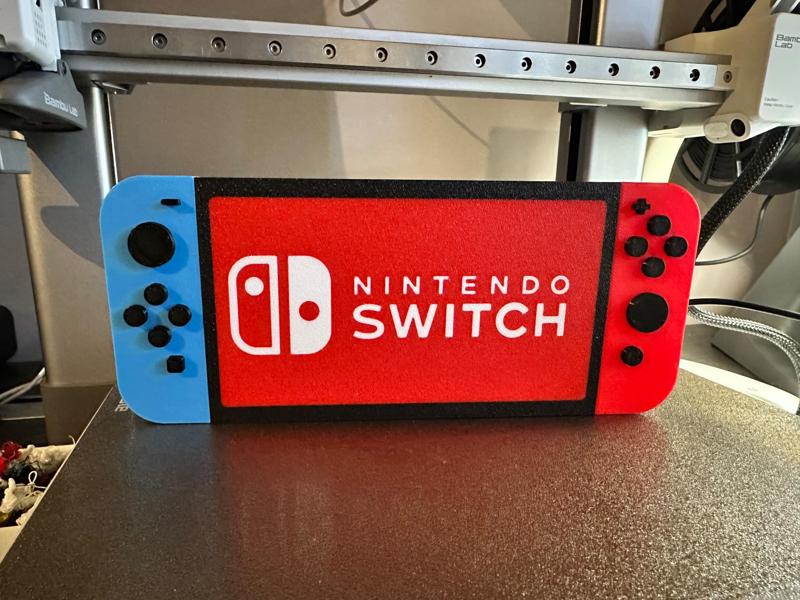 Nintendo switch lamp